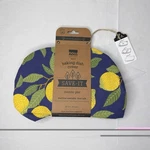 New Now Designs Reusable Baking Dish Cover 13X9 Blue Yellow Lemon Casserole Size. Fixed Price $14.99.