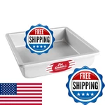 Fat Daddio's Daddios PSQ-882 Anodized Aluminum Square Cake Pan X Inch. Fixed Price $29.46.