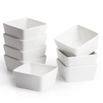Btat- Oz, Set Of 8, Square Porcelain Ramekins, For Baking.... Fixed Price $36.79.
