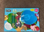 Tasty Kids Cookie Kitchen Set 23 Piece Baking Decorating Cutters Measuring. Fixed Price $17.99.