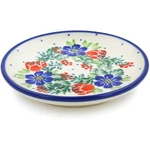 Polish Pottery Mini Plate, Coaster Ceramika Artystyczna Wreath. Fixed Price $17.95.