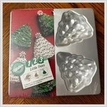 Wilton Little Trees Cake Pan 2105-9496 Nos Sealed Aluminum Bakeware 1990S. Fixed Price $11.08.