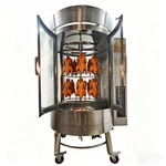Volcanic Rock Duck Roaster 220V Stainless Steel Auto Rotating Oven Commerci. Fixed Price $2755.20.