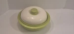 Range Mate Round Microwave Grill Pan With Steamer & Muffin Inserts Green. Fixed Price $9.50.
