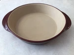 Pampered Chef Cranberry Stoneware Baker 8X2 QT/1L 5094 Euc. Fixed Price $13.99.