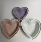 3 Chantal Set Heart Shape Oven/dishwasher/microwave/freezer 2 Cup Baking Pan. Fixed Price $23.00.