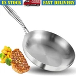 Tri-ply Clad Stainless Steel Pan Dishwasher Safe Oven Induction Cookware Us. Fixed Price $65.01.
