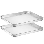 Wildone Baking Sheet Set Of 2 - Stainless Steel Cookie Pan, Size 16. Fixed Price $29.59.