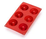 Lekue Silicone 6 Cavity Mini Savarin Baking Mold, Red. Fixed Price $13.10.