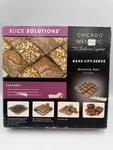 Chicago Metallic Slice Solutions Brownie Pan 9X9 Bake Lift Serve Divider 12. Fixed Price $19.99.