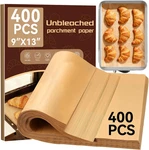 Yuanye 400PCS Parchment Paper Baking Sheets, 9"X13" Unbleached Precut Quarter. Fixed Price $36.09.