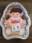 Wilton Darling Dolly Baby Aluminum Cake Pan 2000 #2105-573. Fixed Price $7.00.