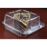 6" X 3" Clear Hinged Lid Plastic Container 500/CS - Fast Shipping !!!. Fixed Price $129.99.