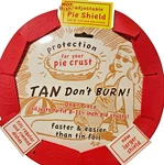 Talisman Silicone Adjustable Pie Shield 8 To 11.5 Inches Red. Fixed Price $19.99.