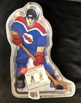 Wilton Hockey Player Cake Pan 1998 #2105-724 Aluminum. Fixed Price $22.99.