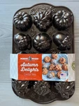New Nordic Autumn Delights Cakelet Aluminum Baking Pan Bakeware Usa. Fixed Price $19.99.