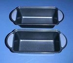 Hamilton Beach Non-stick Stainless Bread/cake Loaf Baking Pans Wsilicone Handles. Fixed Price $14.95.
