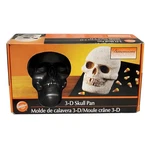Wilton 3D Skull Cake Pan Halloween 2010 Discontinued Easy Release Booklet New. Fixed Price $24.99.