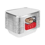 Foil Pans With Lids - 9X13 Aluminum Covers 25 And Fo.... Fixed Price $47.69.