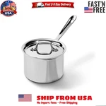 All-clad D3 3-PLY Stainless Steel Sauce Pan With Lid 2 Quart. Fixed Price $107.96.