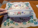 Spring Night By Andrea Cook WARE7821 Small Casserole Dish Floral Vintage Ceramic. Fixed Price $18.99.