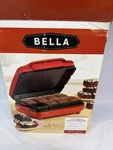 Bella Ultimate Brownie Maker Red Model #13540 Sensio Inc. New Open Box. Fixed Price $35.00.