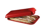 Emile Henry Baguette Baker Burgundy. Fixed Price $190.54.