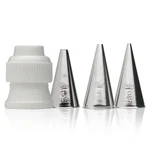 Ateco 380-4 Writing Tube Set, Includes Stainless 4-PIECE Silver. Fixed Price $22.99.