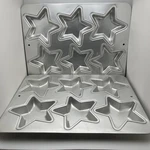 Wilton Aluminum Star Cookie Treat Molds 2105-2049 Vintage 1995 Set Of. Fixed Price $12.00.