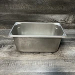 Vollrath Stainless Steel Superpan Seriving 1/3 6.1QT. P/n 30362. Fixed Price $27.99.