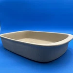 The Pampered Chef Family Heritage Stoneware Rectangular Baker Pan 9 X14". Fixed Price $40.00.