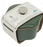 Pioneer Woman Stoneware 2 Cup Snowflake Cocotte With Lid, Green Vintage Lace. Fixed Price $25.00.