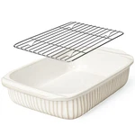 Artena Baking 5.1 Quarts, Casserole Dishes For Oven, Pan With Han.... Fixed Price $57.15.
