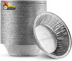 Disposable 5" Aluminum Foil Pie/tart Pan (50 Pack) Inch Round Cake For. Fixed Price $24.87.
