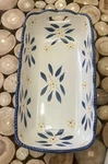 Temp-tations Old World Blue Qt Rectangular Baker Loaf Pan Dish KFI-XNG-397381. Fixed Price $12.99.