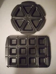 Ez-pockets Non-stick 2 Pc. Bakeware Pan Set For Personal Pies &. Fixed Price $10.50.