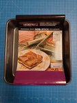 Hoffritz Square Cake Pan Nonstick Steel Bakeware Baking Brownie 9X9 Inch. Fixed Price $9.59.