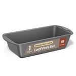 Bakkenmaster Bakken- Swiss Loaf Pan Set 1-PIECE Deluxe Nonstick Carbon Steel. Fixed Price $13.37.