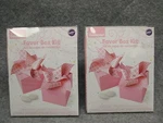 (24) Wilton Favor Boxes Pink W/ Pinwheel Tops New 2" Square. Fixed Price $11.99.