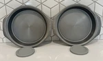 Circulon Total Nonstick Cake Pan, Round - 9 Inch, Gray, Set Of Two. Fixed Price $20.00.