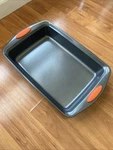 Rachael Ray Yumo Nonstick Bakeware Cake Pan, 9" X 13". Fixed Price $19.99.