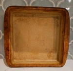 The Pampered Chef Square Baker Family Heritage Baking Stone Casserole 1490. Fixed Price $24.00.