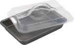 Everyday Nonstick Steel Bake-n-take Oblong Pan, 9 X 13 Inch With Lid, Gray. Fixed Price $35.10.