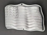 Wilton Stars And Stripes Usa Flag Cake Pan With Instructions 2105-183 2000. Fixed Price $17.76.