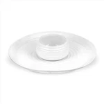 Portmeirion Sophie Conran Porcelain 2-PIECE Chip Platter & Dip Bowl White. Fixed Price $47.00.