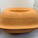 Schlemmertopf Terracotta Clay Roaster Baker West Germany 833 Oven Steam. Fixed Price $26.97.