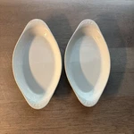 Set Of 2 Baking Dishes #don Gibraltar Cookware Stoneware Green / White 8 5. Fixed Price $17.99.