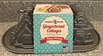 Nordic Ware Gingerbread Cottages Baking Pan Cast Aluminum 5 Cups. Fixed Price $22.39.