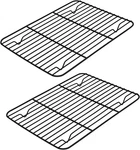 Small Baking Wire Rack Set Of 2, E-far Non-stick For Toaster Oven Cooking. Fixed Price $18.99.