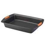 Rachael Ray Yumo Nonstick Bakeware Cake Pan, 9" X 13". Fixed Price $37.09.